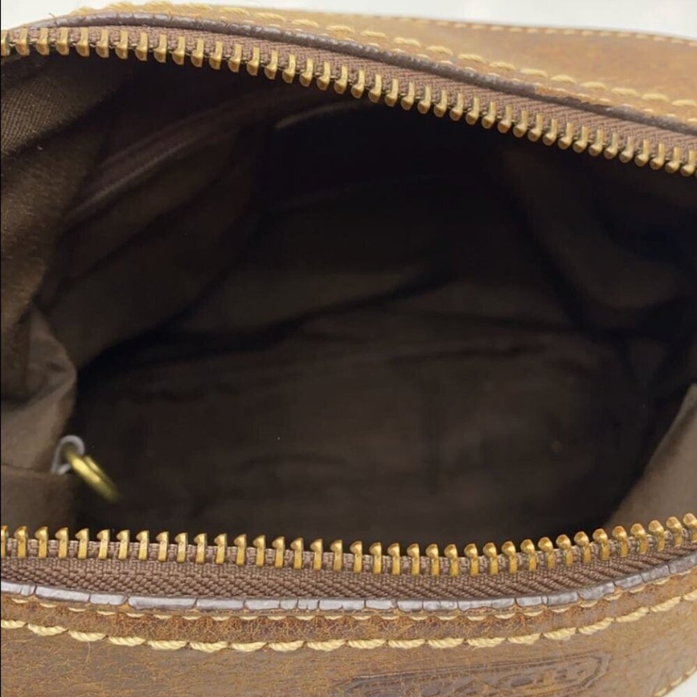 COACH Vintage Monogram Crossbody Bag Hobo Bag - Picture 5 of 5